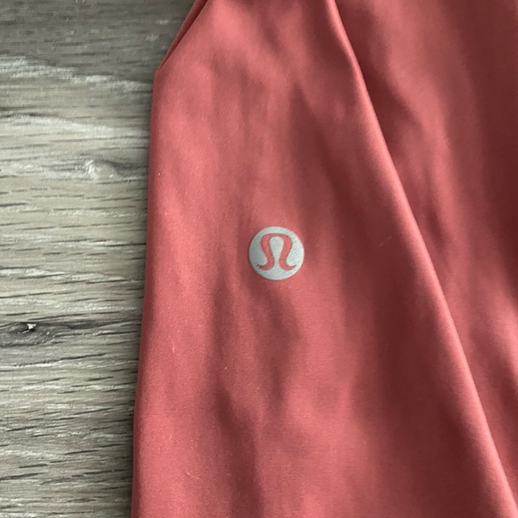 Lululemon Fast and Free leggings tights cherry tint pink Nulux - Picture 5 of 8